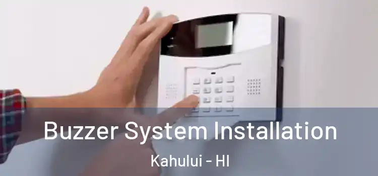 Buzzer System Installation Kahului - HI
