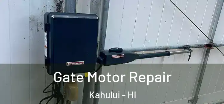 Gate Motor Repair Kahului - HI