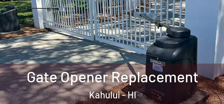  Gate Opener Replacement Kahului - HI