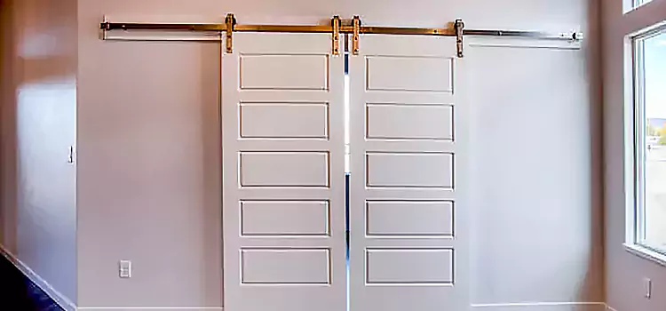 Glass Barn Door with Installation Hardware Kit Kahului