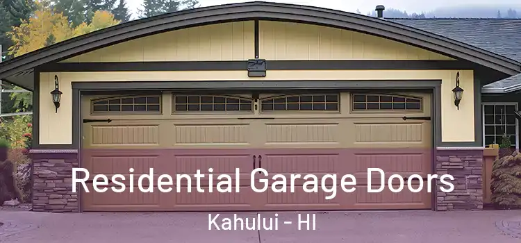  Residential Garage Doors Kahului - HI